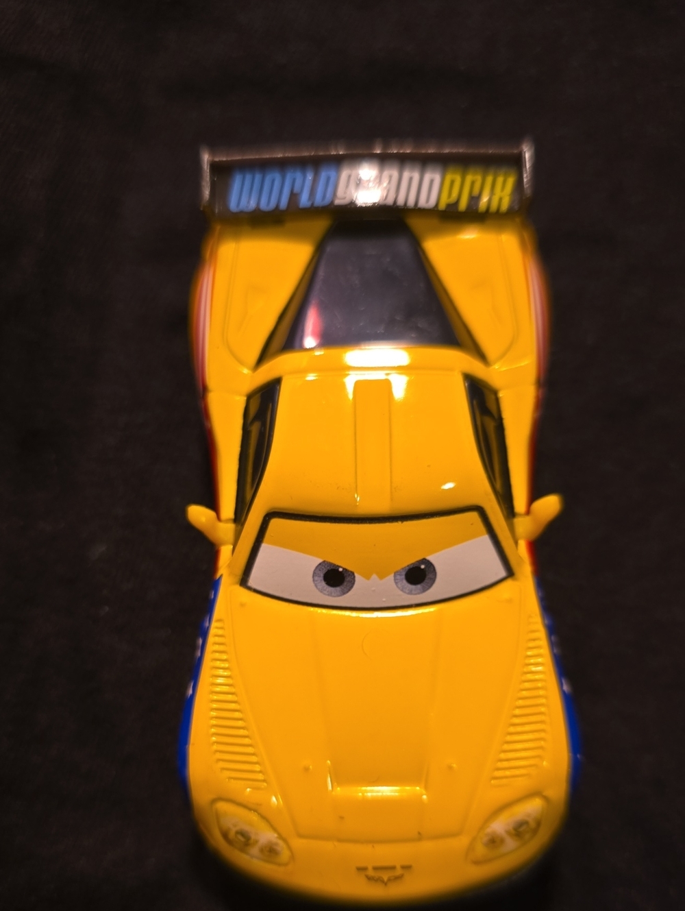 Mattel Jeff Gorvette From Cars 2 1:55 Scale Die-cast Car